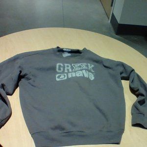 "Greek Navs" Gildan crew neck cotton sweatshirt size medium